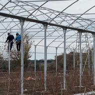 طراحی و اجرا انواع سازه گلخانه صفرتاصد