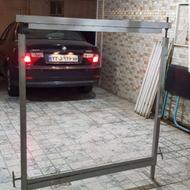 یک دار فلزی برای بافت فرش زرع ونیم و تابلو