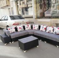 مبل ال دسته دار 7نفره باکیفیت بروز بارنگبندی تولیدی امامی