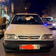 پراید سفید 87 با برگه کارشناسی