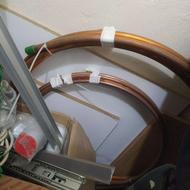 لوله مسی کولر با عایق 6 متری کامل