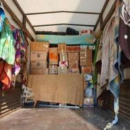 باربری حمل اثاثیه منزل با کامیون نیسان با کارگران حرفی