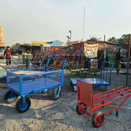 گاری دستی حمل بار چهار چرخ دستی (تولید کننده مستقیم)