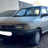 پراید مدل 86 بی رنگ شاسی پلمپ