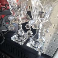 شعمدانی کریستل جفت 2عدد