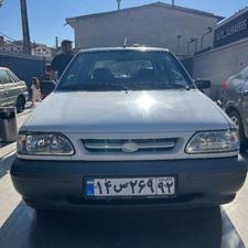 پراید 131 (بنزینی) 1397 سفید شاسی سالم فنی درجه 1 کد87