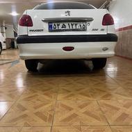 خودرو 206 صندوق دار v8دریچه سیمی بدون خط و خش