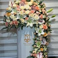 فروش انواع باکس گل بله برون ، تولد ، نامزدی ، خواستگاری و...