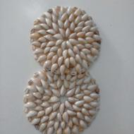 زیر لیوانی صدف