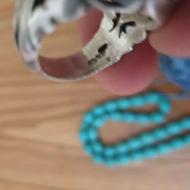 انگشتر وتسبیح فیروزه