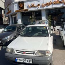 پراید صبا (صندوقدار) بنزینی 1388 سفید