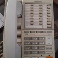 گوشی سانترال دوخط پاناسونیک وتکنوتل با نمایشگر شماره