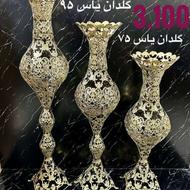 گلدان برنز تولیدی برنز ماهانی