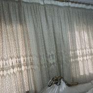 پرده جنس گیپور در حد نو