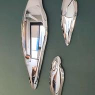 دیوارکوب و اینه استیل 304