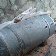 مخزن دوجداره گالوانیزه ورق ضخیم230کیلو