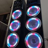 باند اسپیکر سیستم صوتی بلوتوثی رقص نور اپلیکیشن دار