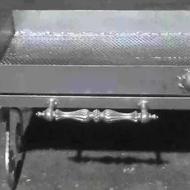 منقل کباب پز با ورق دو میل نسوز و کشویی