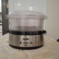 بخارپز سه طبقه کاملا نو