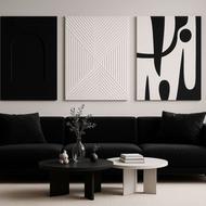 تابلو نقاشی سیاه و‌سفید