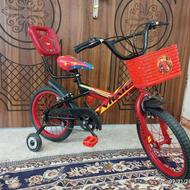 دوچرخه 16 بچه گانه در حد نو.