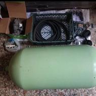 کپسول و ست کامل سی ان جی نو اکبند مخزن62 کیلویی رگلاتورشهاب