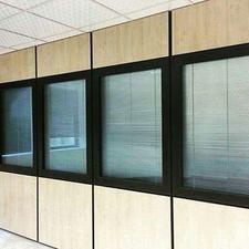 پارتیشن اداری چوبی ولومی ثابت متحرک