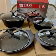 سرویس قابلمه 8پارچه چدنGor‌