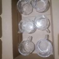 سه دست استکان کوچک و بزرگ