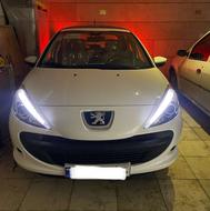 پژو207 اتومات سقف شیشه مدل1404