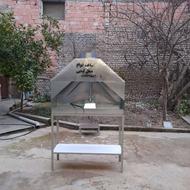 منقل کبابی با دودکش