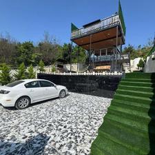 کلبه چوبی کاملا جنگلی مکانی اروم با امکانات رفاهی امنیت 1000