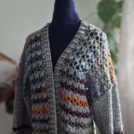 ژاکت دستبافت سایز 40 تا44