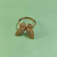 انگشتر پروانه طلا