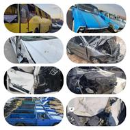 خریدار انواع خودرو تصادفی سواری سنگین جاده ای