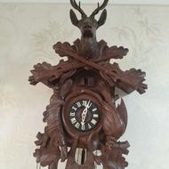 ساعت کوکو آلمانی سه وزنه ساییز بزرگ آنتیک عتیقه کلکسیونی