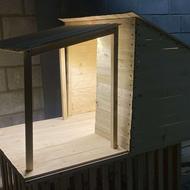 کلبه و لانه چوبی سگ و گربه