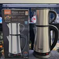 چای ساز راف تمام استیل روهمی چایساز راف گرمکن دار