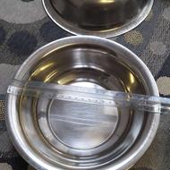 کاسه استیل ضخیم قدیمی