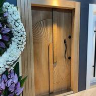 درب ضدسرقت طوسی ضد سرقت مدرن پنجره اتاق سرویسpvc ژیوادرب3166