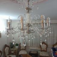 2 عدد لوستر 6 و 8 پایه