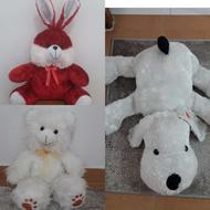 خرس خرگوش سگ عروسک