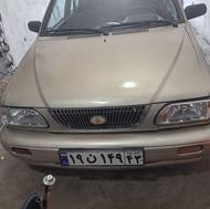 پراید 86ی لکه رنگ شاسی سالم