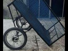 گاری پشت موتور کاسبی در شیپور