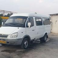 تاکسی ون غزال 14 نفره گنبد با ماهانه 1250 لیتر بنزین