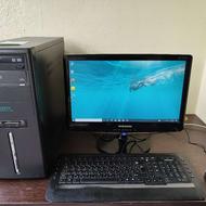 کامپیوتر 4هسته رم 16 ddr3 هارد 500وssd گرافیک 4