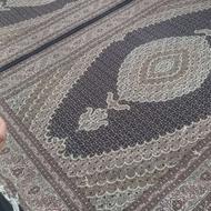 فرش دستبافت ریز ماهی کمال‌الملک خوی جفت 6متری سرمه ای