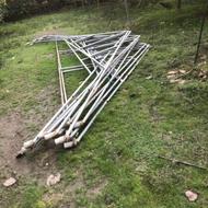 دویست متر گلخانه دسته دوم