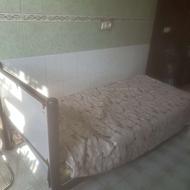 تختخواب فلزی یکنفره کاملا نو ومحکم