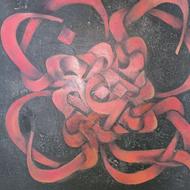 تابلو نقاشی خط